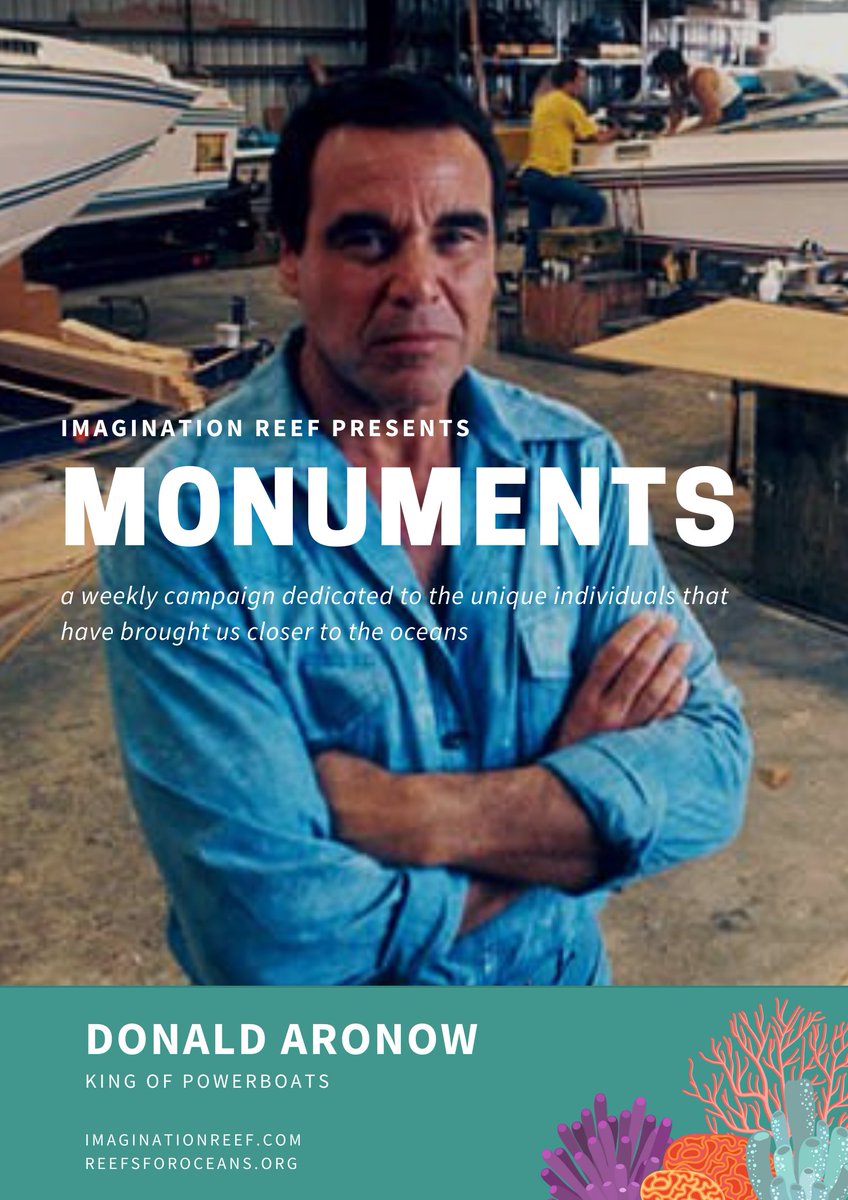 reef_project's tweet photo. Imagination Reef Presents: Monuments is a weekly campaign dedicated to the unique individuals that have brought us closer to the oceans. https://t.co/f09V5Mq0M3