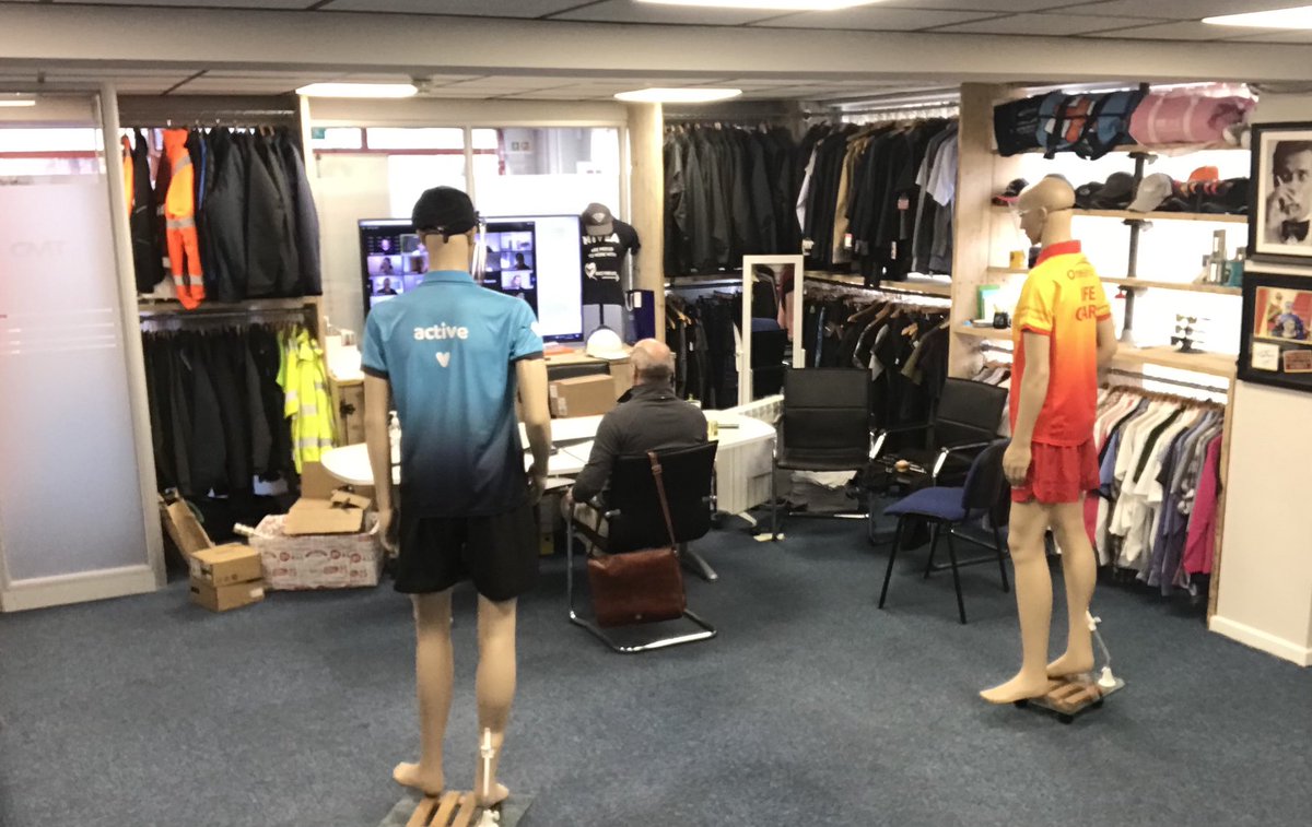 James Taylor, attends the Active Net event virtually from out showroom. It was a great day full of ideas and discussion. I think we’ve all mastered these virtual meetings now! 😀