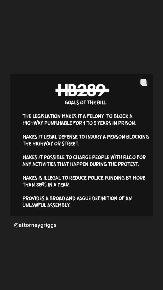 MoQuickATL's tweet photo. Have you guys heard about the bill that they are trying to pass, here in Georgia, making it unlawful to protest? #HB289 ... I think it’s unlawful to take away our rights... 🗣that’s what I think! https://t.co/Yc26trkFVT