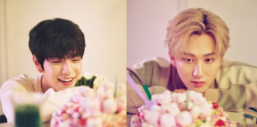poutchangbin's tweet photo. this reminds me of how seungbin love having matching pictures https://t.co/NGgrin8X20