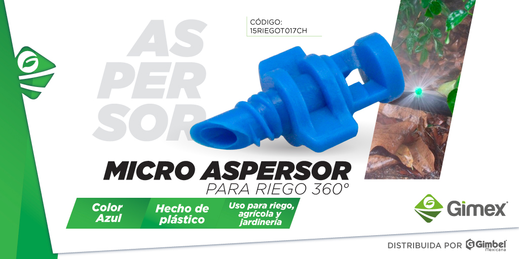 Gimexmx's tweet photo. @GimbelMexicana #gimbelmexicana #micro #microaspersor #microaspersion #microaspersores #riego #riego360° #riegoagricola #riegoinvernadero #riegoautomatico #riegojardines #campoyjardin #campo #jardin #jardín #agricola https://t.co/xjdSIzLa6r