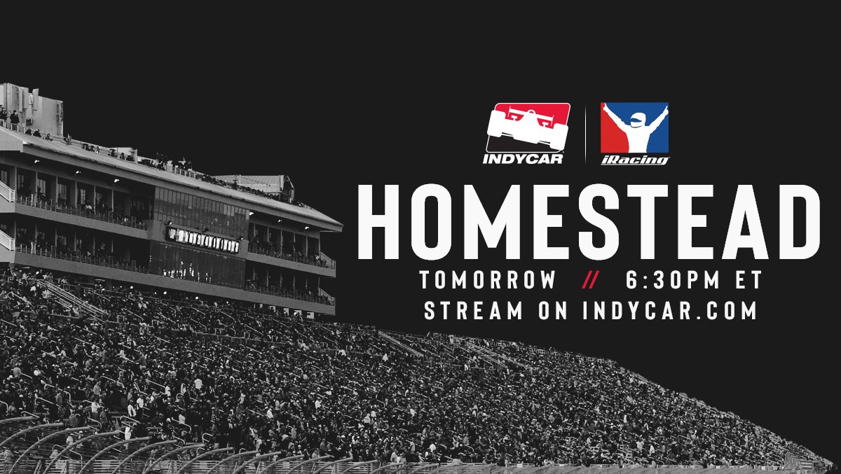 INDYNXT's tweet photo. We're back for the INDYCAR @iRacing Challenge set for Thursday at 6:30 PM ET. 

Tune in to watch @Bradeneves of @ExclAutosport take @HomesteadMiami by storm!

Watch live on https://t.co/cbRqnBwj0O.

#RoadToIndy | #TeamCooperTire | #INDYCARChallenge https://t.co/K2QKLcsZ2b