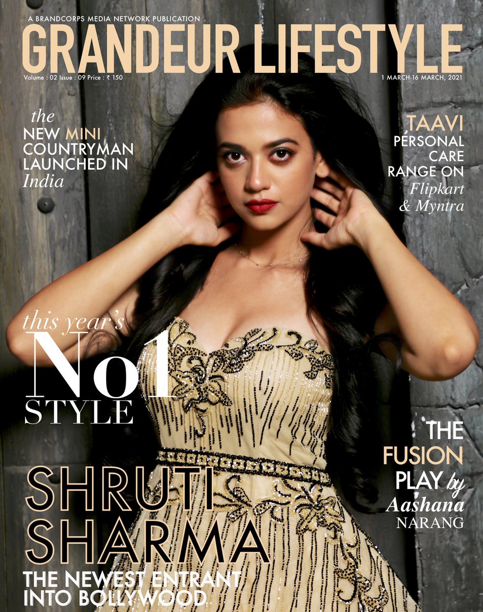 Presenting the cover 🌟 of <a href="/glmagazineindia/">Grandeur Lifestyle</a> #ShrutiSharma #March issue!

<a href="/Shrutiisharma_/">Shruti Sharma</a> <a href="/inndresh/">INNDRESH BADOLA</a> <a href="/VjVasundhara/">Vasundhara Joshi</a> <a href="/BrandcorpsMedia/">Brandcorps Media Network</a> <a href="/AanimeshSood/">Aanimesh Sood</a> 

#GrandeurLifestyle #CoverGirl #March2021 #Issue  #Magazine
