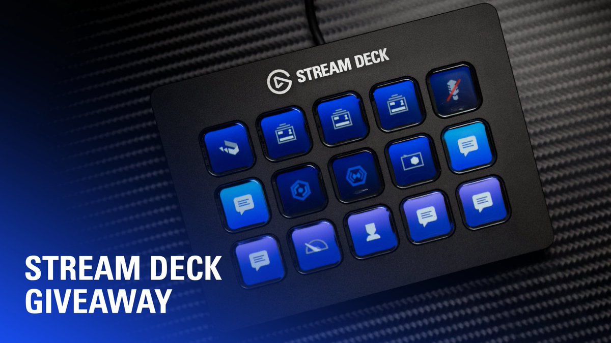 Can't make the stream? We're giving away another Stream Deck here! 🎉 

🎁 RT+ follow <a href="/michirage/">Michi</a>, <a href="/gabbietv/">Gabbie</a>, and @Elgato to enter.

Winner will be chosen on March 26th.