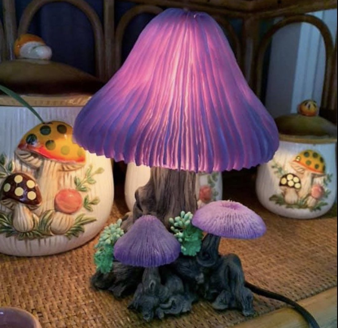 rickilenae's tweet photo. need a mushroom lamp expeditiously https://t.co/WWoqeyVb2K