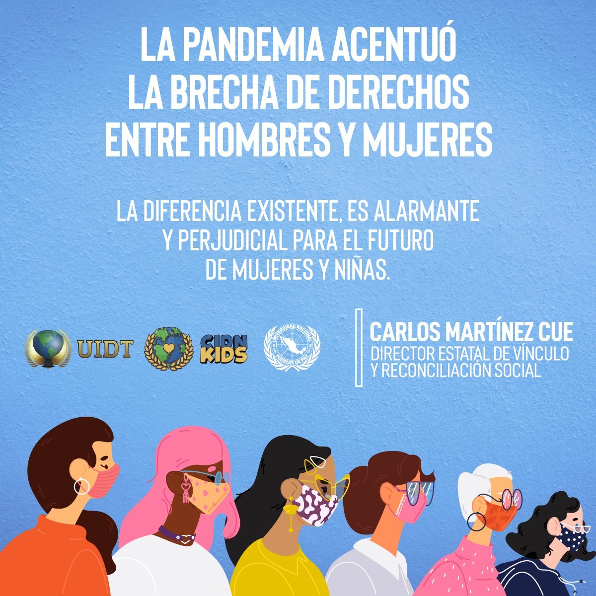 UIDT_Morelos's tweet photo. Un informe del Banco Mundial señala que las mujeres acceden sólo al 75% de los derechos que tienen los hombres. Es necesario el trabajo de gobiernos y sociedades, para mitigar juntos esa diferencia. Bloque #UIDT #UNFP #CIDN https://t.co/WjGRuLNBK4