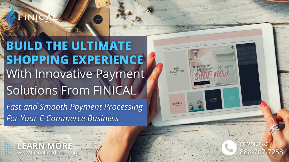 finicalllc's tweet photo. Build the ultimate shopping experience with innovative payment solutions from Finical. Fast and smooth payment processing for your e-commerce business.  https://t.co/ynHTfVdDfw

#onlinestore #ecommerce #fintech #payments #finicalholdings https://t.co/30UR40wZ8y
