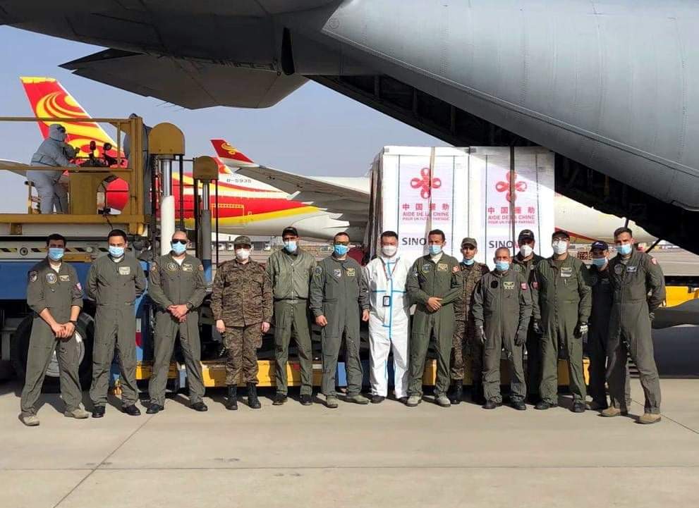 A #Tunisian Air Force C-130J-30 Super Hercules will land tomorrow in Tunis, arriving from #China with 200 000 doses of Sinovac COVID-19 vaccine.