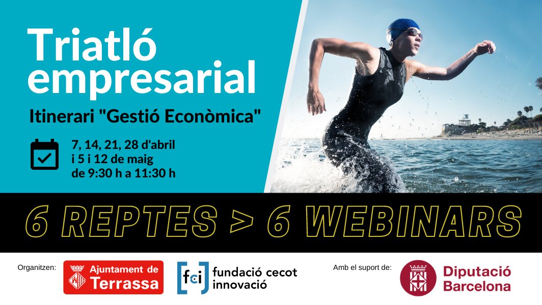 trsinnovacio's tweet photo. Sebastián García ha donat avui el tret de sortida al Triatló empresarial amb la píndola “Primer de tot, comencem per analitzar la situació economicofinancera de l’empresa”. Inf. https://t.co/mrg8yM88wp Inscrip. https://t.co/eKp81X62pE @ajterrassa @fcecotinnovacio @trsempresa https://t.co/NAPty6cYcx
