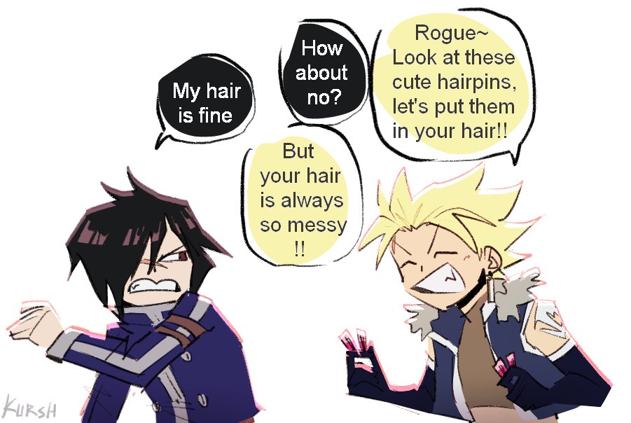 kurshweis's tweet image. Today I offer you some Sabertooth doodles
Tomorrow? Who knows......
#FairyTail