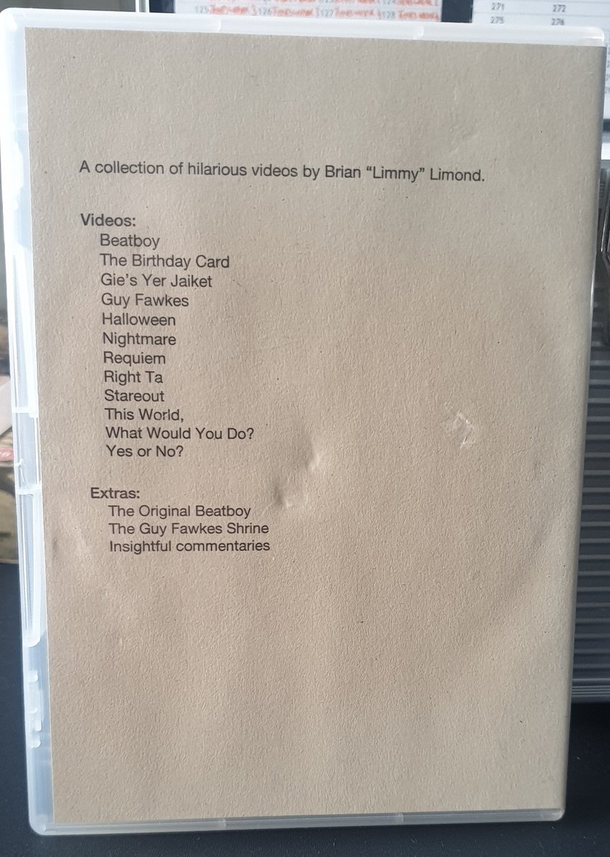 fight_director's tweet photo. Oh yeahh... @DaftLimmy #dvdtreasures #Glasgow #Scotland #Limmy https://t.co/TEdAguoZRT