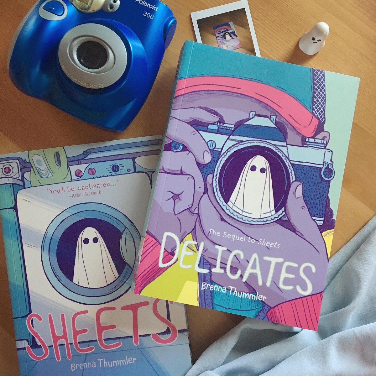 Delicates is here! Three cheers for another excellent graphic novel by @brennathummler!