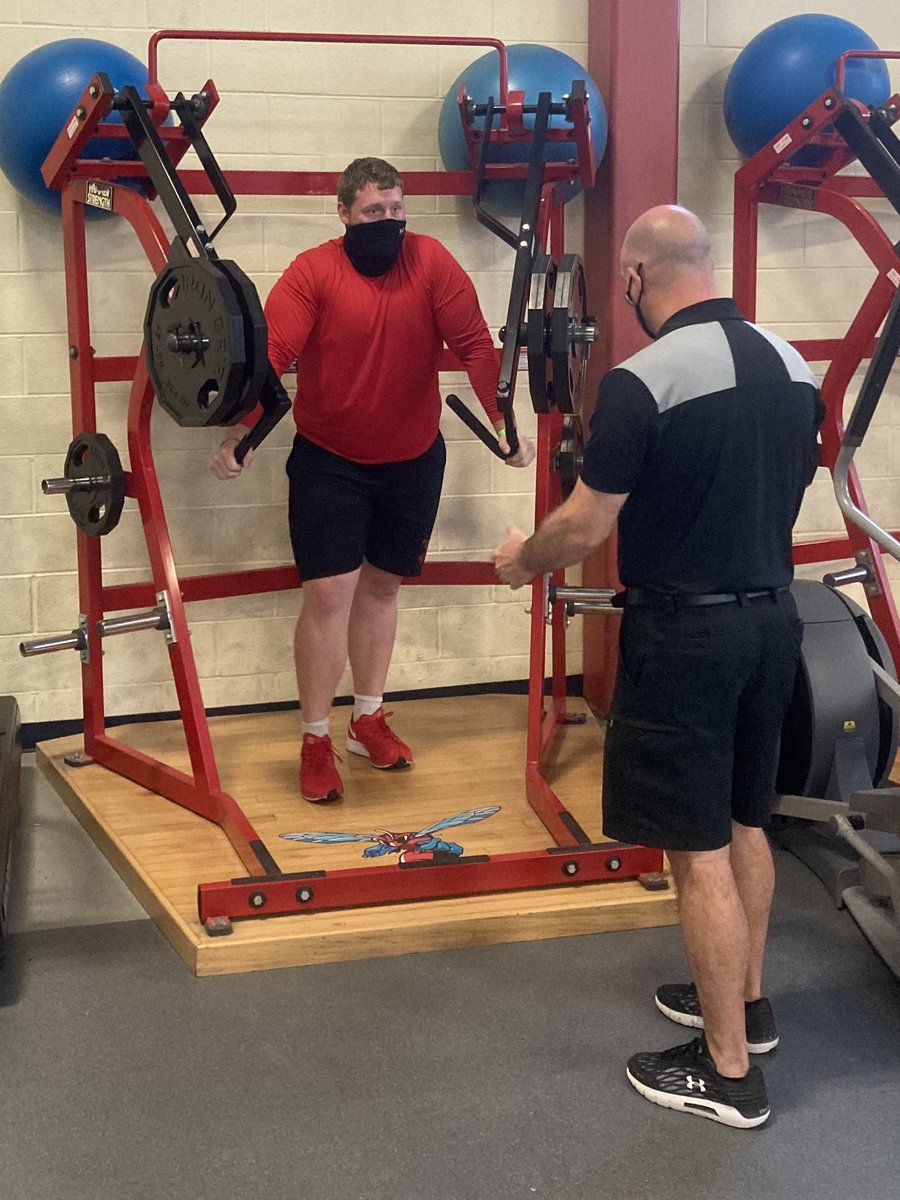 Todd_Riedel's tweet photo. So proud of Canadian born Matthew Derks. Working so hard for the opportunity to play in the #CFL #OutTrain #OLine https://t.co/dAYGGabHtf