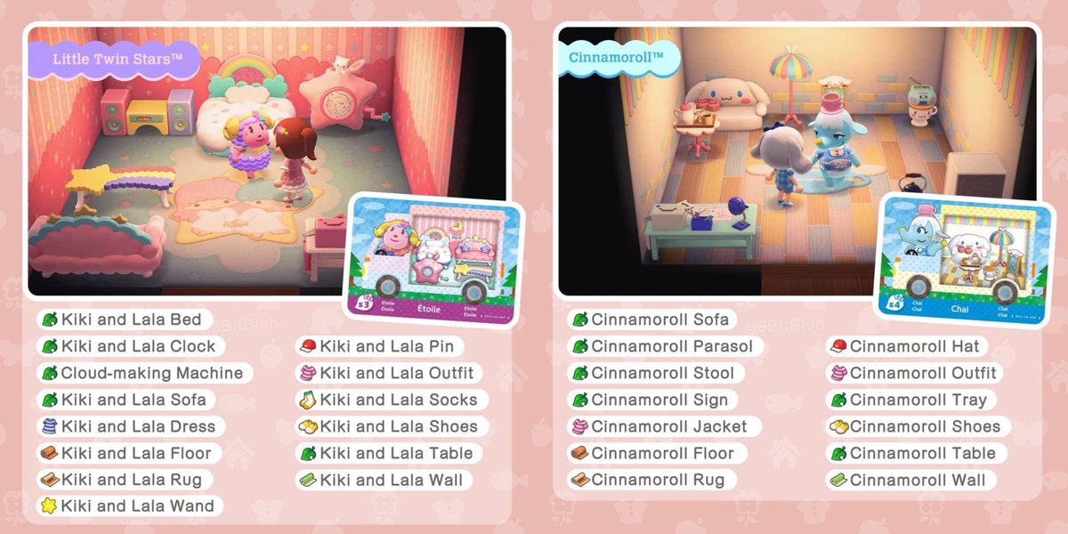 ACrossing_life's tweet photo. 💛Sanrio giveaway 💛

1 Winner can win the all Sanrio Items!

⏰ ends tomorrow 

Rules:
💛Follow @acnhvampire and @ACrossing_life 
💛Retweet
💛Tag a friend or me https://t.co/TF38hW0MmE