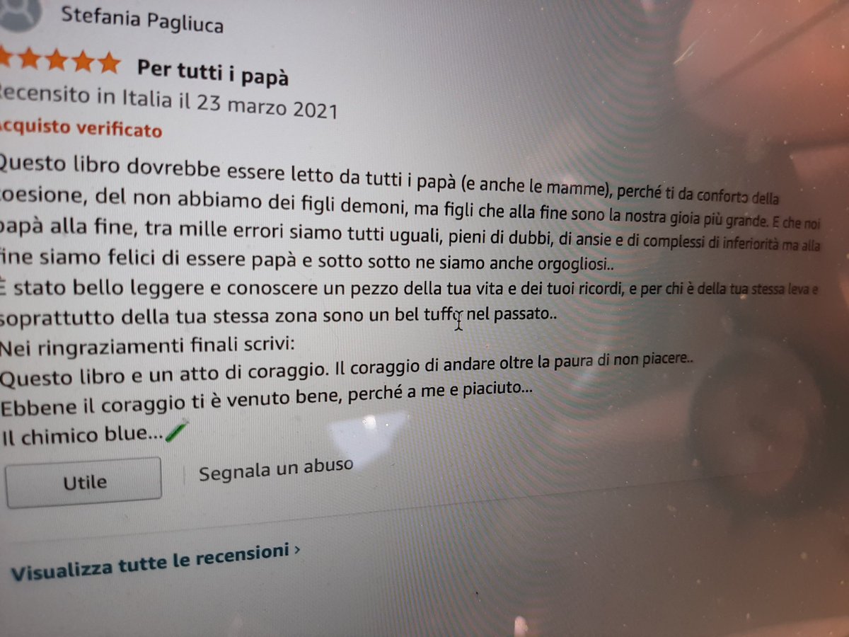 Zio Giovanni âš“ (@giovannisalzan) on Twitter photo La prima recensione della mia vita.
E sono davvero emozionato.
GRAZIE @jumpedsword.
GRAZIE DAVVERO
<a href="/UltraEdizioni/">UltraEdizioni</a> La prima recensione della mia vita.
E sono davvero emozionato.
GRAZIE @jumpedsword.
GRAZIE DAVVERO
<a href="/UltraEdizioni/">UltraEdizioni</a>