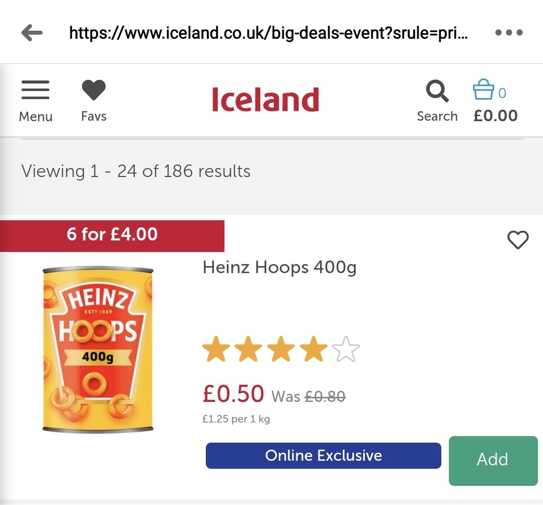 sky2681's tweet photo. @IcelandFoods you may want to rethink this "offer" https://t.co/DHgDgkH70r