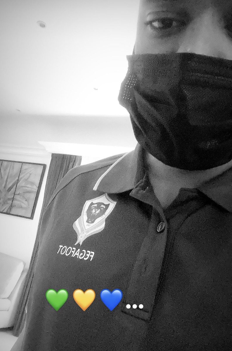 JohannObiang241's tweet photo. J-1 🟩🟨🟦 #gabondabord #selection #gabon #football #objectifCAN #Panthères #international #vertjaunebleu #Team241 #GABRDC #letsgoguys #JO6 @fegafoot_gabon https://t.co/EOryjYfCiT