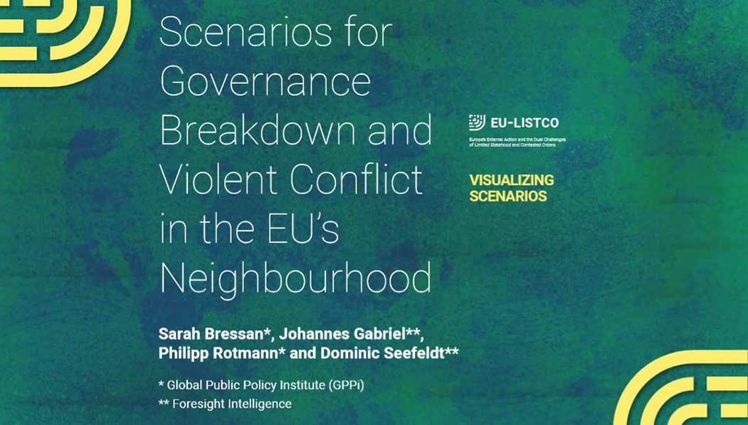 The 🇪🇺 and its neighbourhoods are changing - but what does the future hold?

<a href="/GPPi/">GPPi</a> and <a href="/FI_Consultancy/">Foresight Intelligence</a> drafted #foresight scenarios for governance breakdown &amp; violent crises on Europe's doorstep.

After looking towards the east last week, it's time for looking south: