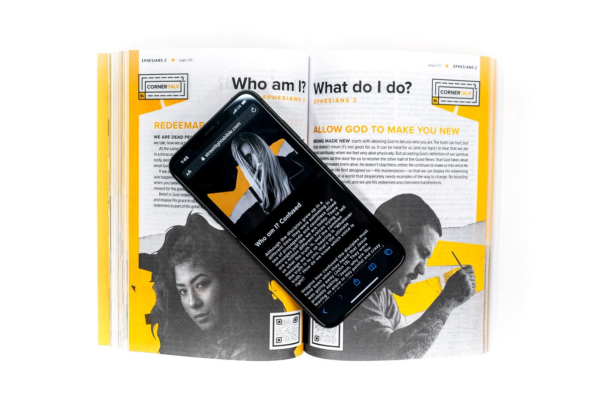 SLBible's tweet photo. Yo! We are releasing a Streetlights New Testament Print Bible in collaboration with @TyndaleBibles  / @nltverse on April 6th! We're so excited! You can see all the features and pre-order today at + https://t.co/eRXQbXBf6o

RT and let someone know! https://t.co/CQO02WF6C4