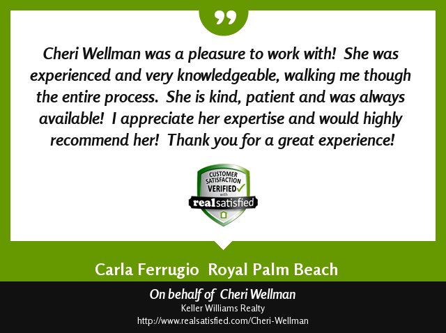 cheriwellman's tweet photo. I’m truly privileged to work with such a wonderful client.  https://t.co/JfJGQGR1ME via @realsatisfied https://t.co/vS8ZRrREOD
