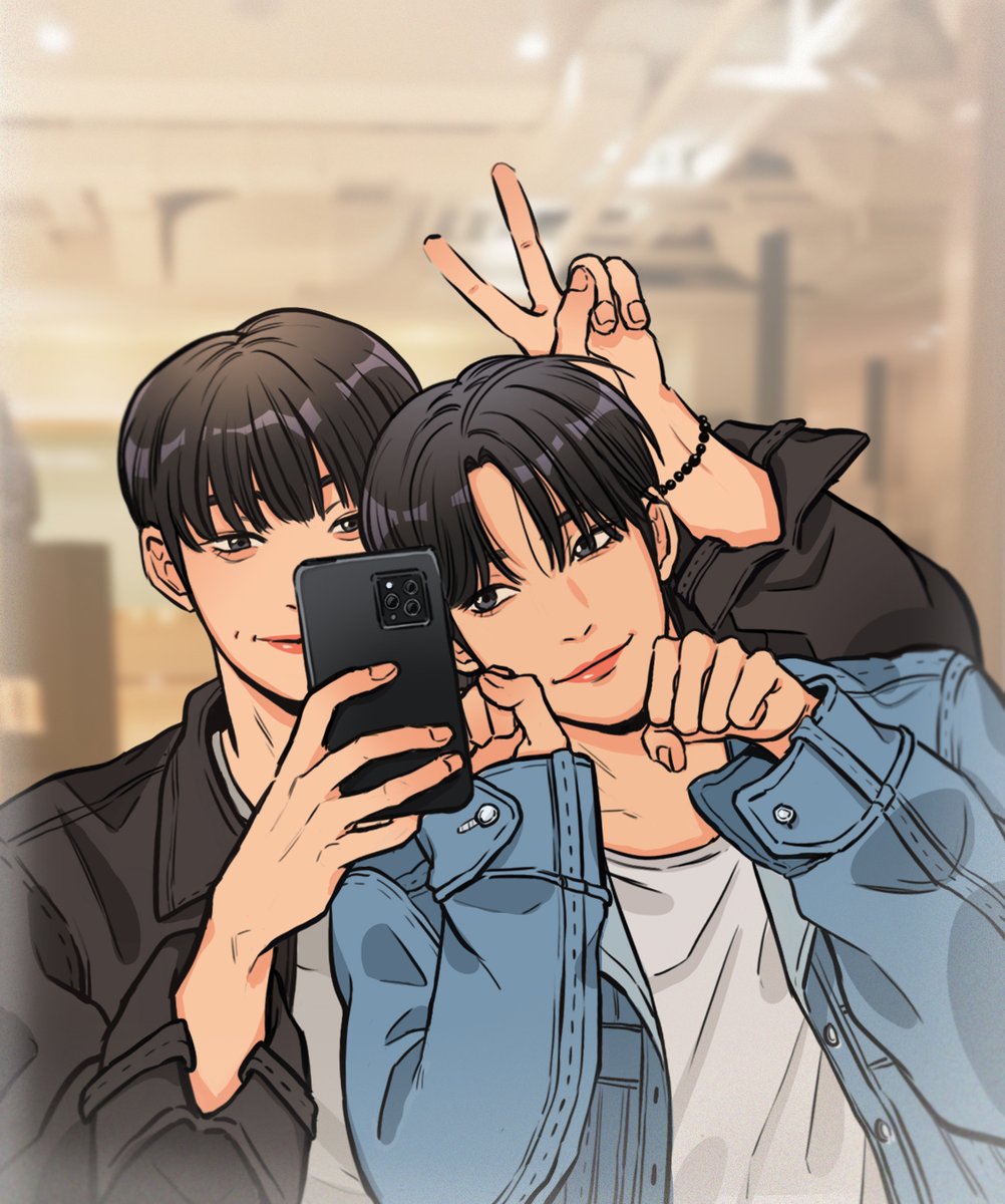 mehmehjin's tweet photo. Two shot : Double Denim 🪞~ https://t.co/8IpqF5UMP4
