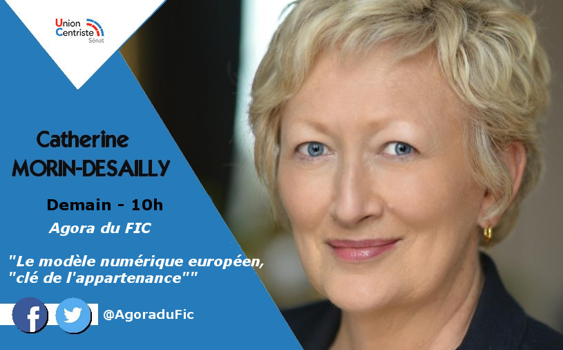 J'interviendrai lors des Rencontres de l'Agora organisées demain par Forum International de la Cybersécurité (FIC) organise demain sur le thème :"Cybersécurité et espace numérique : quelles priorités pour la prochaine Présidence française de l'Union européennes?".  <a href="/AgoraduFIC/">Agor@ du FIC</a>
