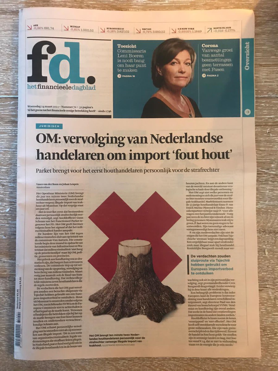 wwfnederland's tweet photo. Bijna de helft van de oorspronkelijke bossen op aarde is al verdwenen. Belangrijk dat het Openbaar Ministerie, Nederlandse milieucriminelen harder aanpakt om illegale houtkap tegen te gaan. 🌱🌳 https://t.co/0kVxtIg5r8