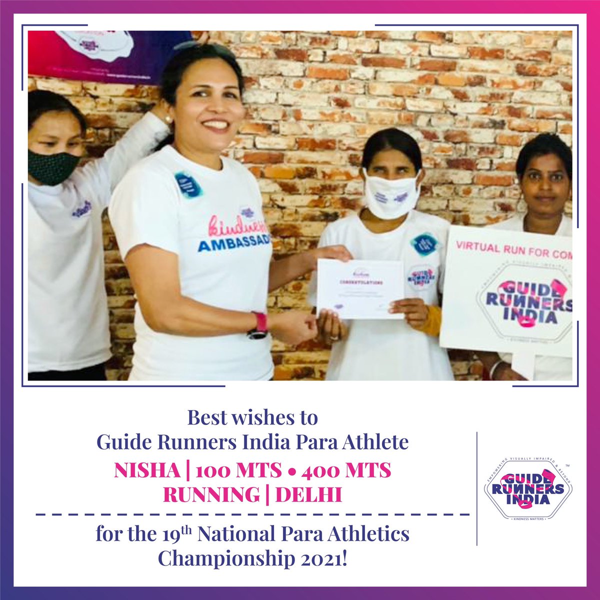 Guide Runners India (GuideRunnersIND) Twitter