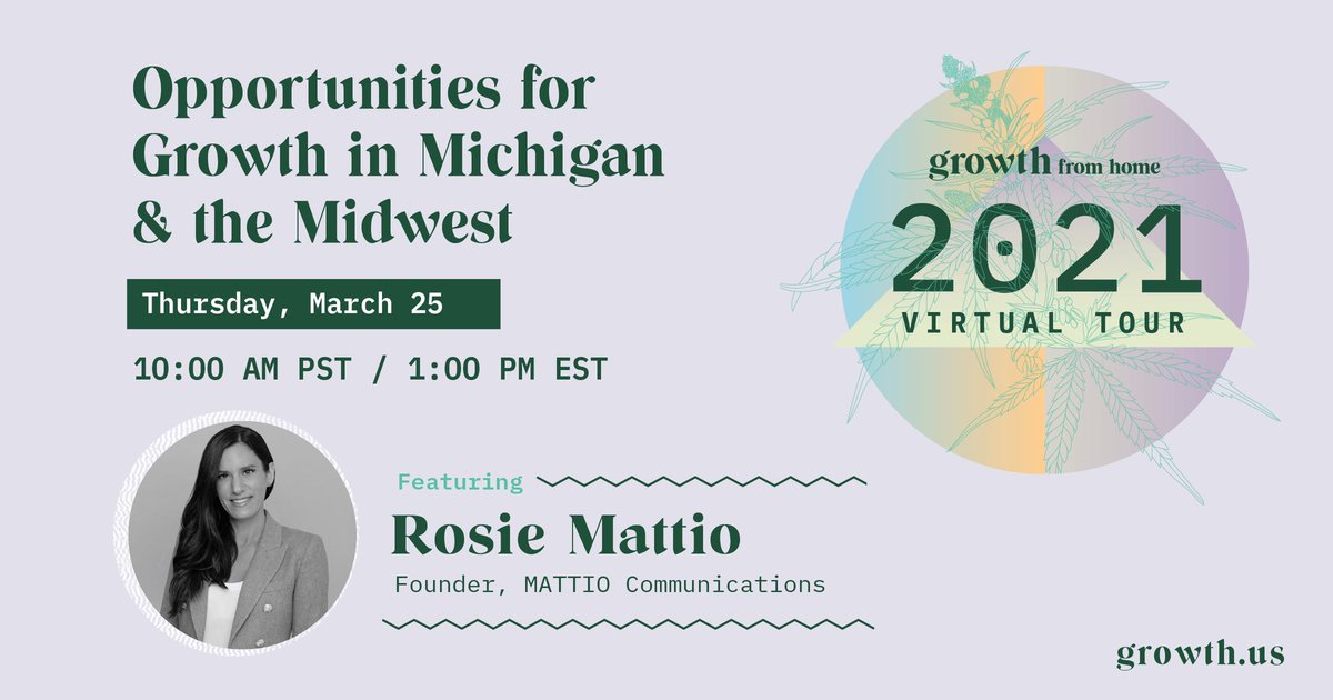 mattiocomms's tweet photo. Join @RosieMattio tomorrow for the #GrowthFromHome @growthevent Virtual Tour at 1PM EST. https://t.co/Y6BCXp91wu https://t.co/aDRKuN89aY