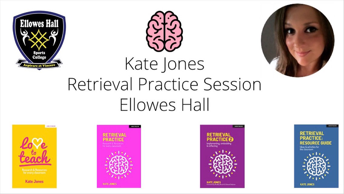 I really enjoyed delivering a session to staff <a href="/Elloweshallspo1/">Ellowes Hall Sports College</a> &amp; looking forward to keeping the conversation about retrieval practice going with lots of reflection &amp; discussions 😁🧠👍🏻 Thank you <a href="/MrsPJones2016/">Mrs P Jones</a>