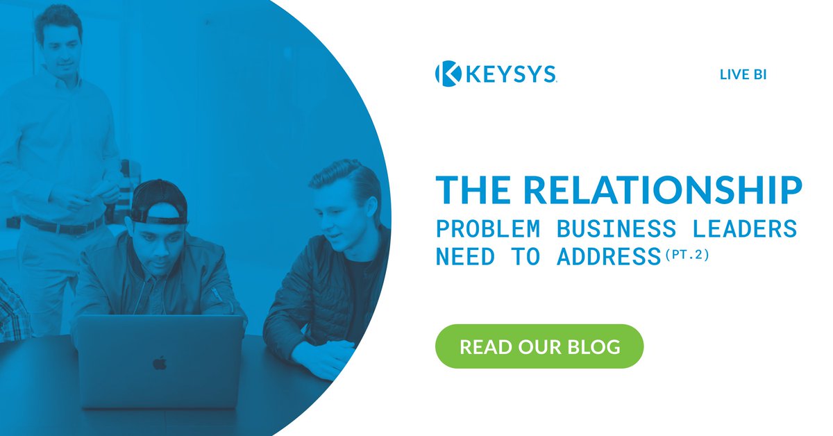 In this post from our CFO Josh Hannum, he further illustrates how business analysis without intuition is likely to be problematic for a leader. Read more about Josh's perspective here >>> keysys.io/the-relationsh…

#livebi #alabama #Birmingham
