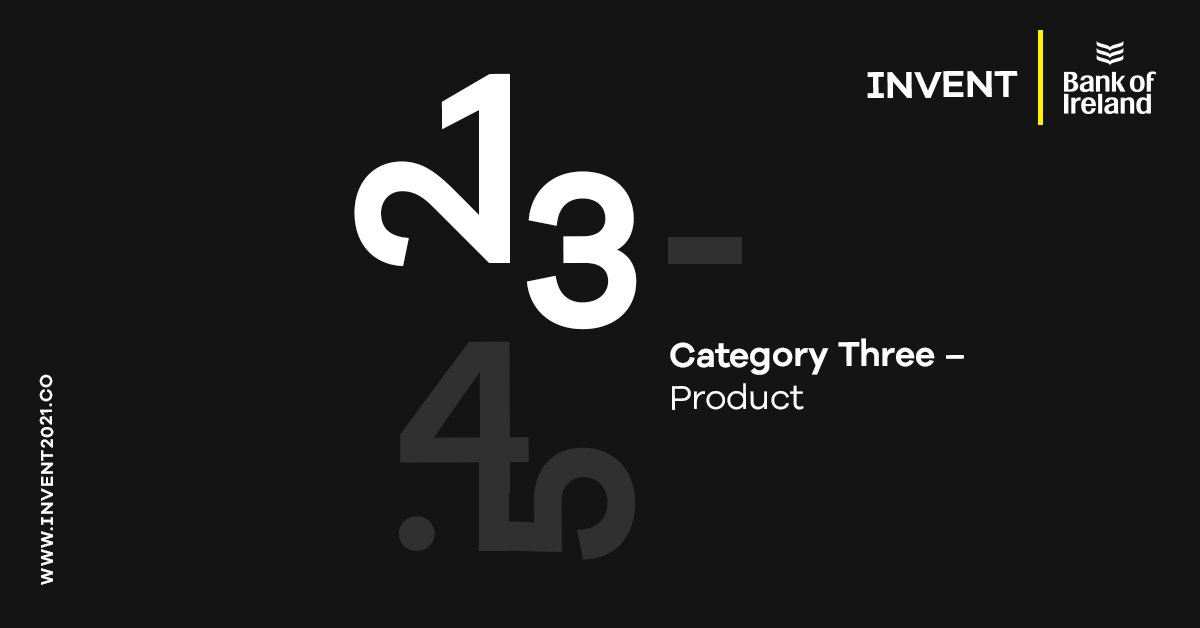 CatalystNI_'s tweet photo. Category 3 for #Invent2021 is Product - A physical product designed &amp; fabricated to offer the consumer or business a novel innovative solution. 

If your innovation falls under this category, find out more about the competition &amp; apply here: https://t.co/hmGxqj7Z3Y https://t.co/196EvFMvUY