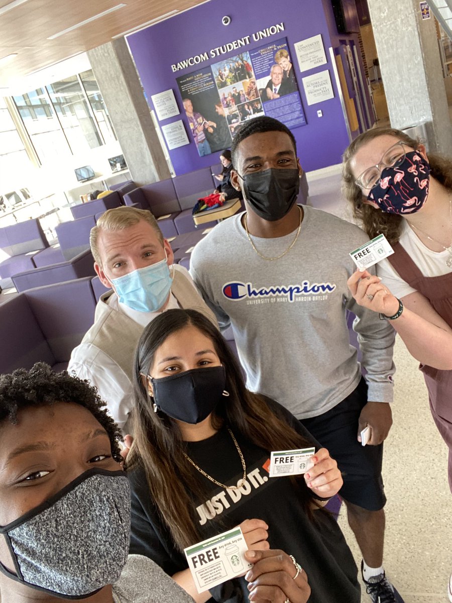 SGA_UMHB's tweet photo. ⭐️Coffee &amp; Crusaders 3/23⭐️ https://t.co/XrtuyZi2Ie