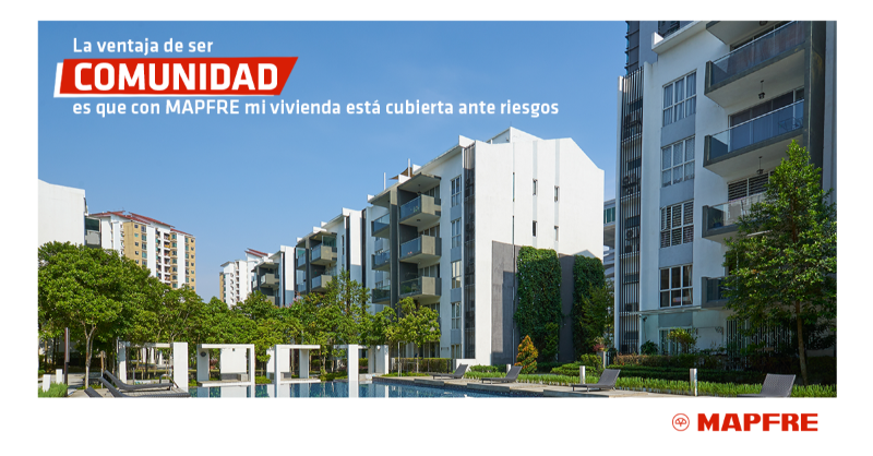 MAPFRE_ES's tweet photo. ¿Tu comunidad de vecinos ha sufrido daños por agua que han ocasionado averías en tu vivienda? 💦¡Tranquilo! Con el seguro de Comunidades de Propietarios MAPFRE, tu vivienda también queda cubierta ante cualquier eventualidad.