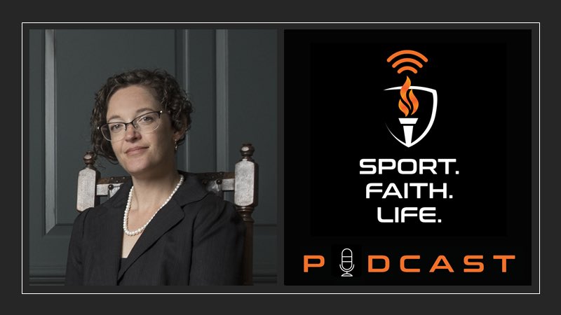 Join us for a new SPORT.FAITH.LIFE podcast episode and blog post. Annie Blazer, Anthropologist of religion and Professor at William and Mary discusses her fieldwork in the world of sports ministry. #sportandfaith #sportfaithlife