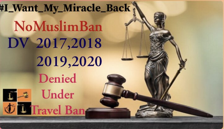 hoda139013's tweet photo. @NasiriGhartavol @AlterNet Join Us to Protest for Thousands of #DiversityVisa Cases #DV2017-2020 Denied under Trump-era #Racist #Zenophobic #MuslimBan #AfricanBan #ImmigrantBan Spending Their Life Savings in the Process.
#I_Want_My_Miracle_Back
#NoBan
@ACLU
@AILANational
#pp9645 #pp9983 #pp10014 https://t.co/fTamZFZjh1