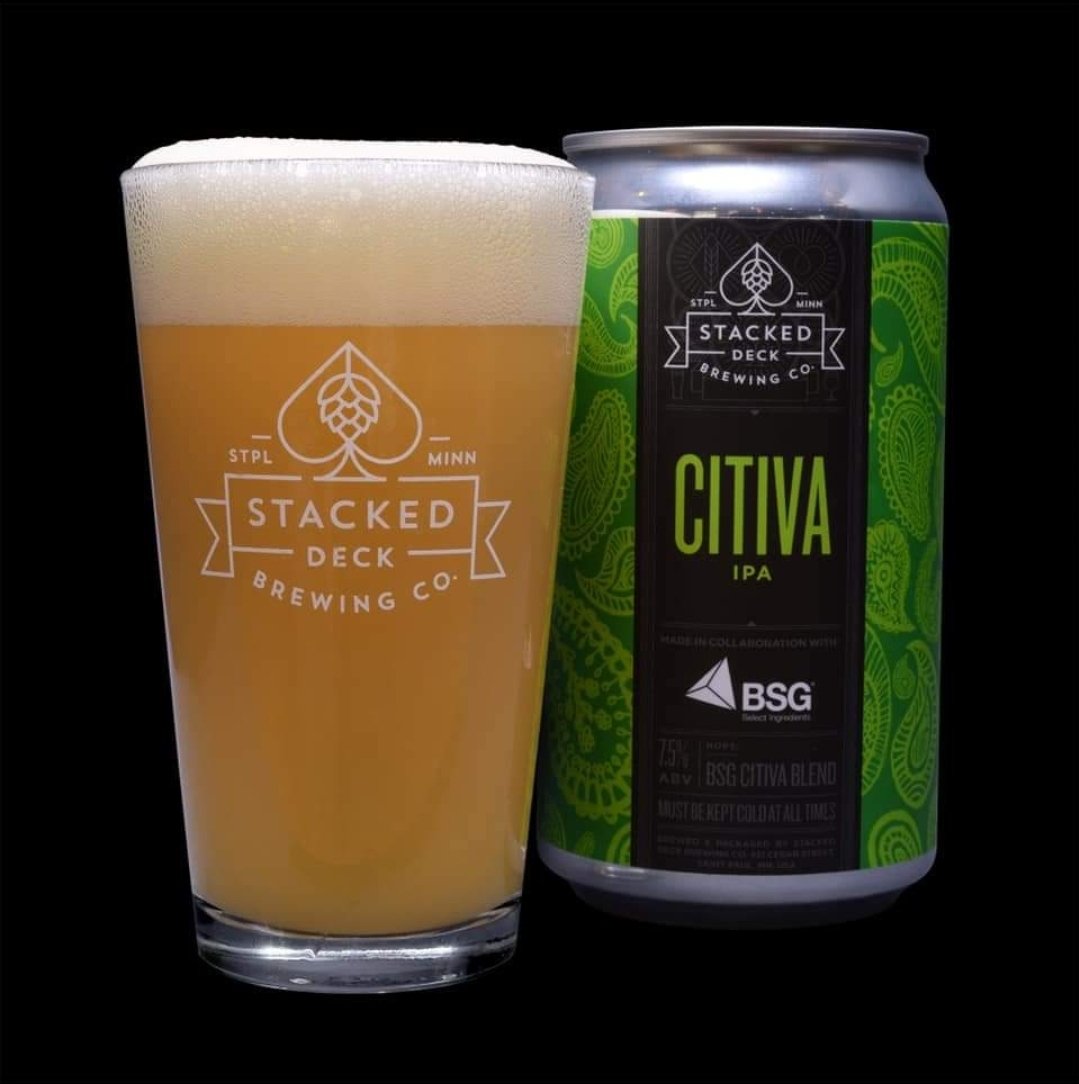 !NEW BEER ALERT!
 CITIVA, an IPA made in collaboration w/ <a href="/BSGCraftBrewing/">BSG CraftBrewing</a> (7.5% ABV). We brewed &amp; dry hopped this bad boy exclusively w/ Citiva™ one of BSG’s newest hop blends. It’s loaded w/ floral aromas of peach, ripe mango &amp; lime.
 
 ON TAP TODAY! Also in crowlers to go.