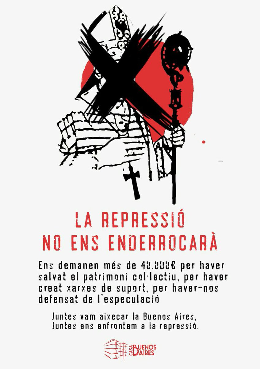 kaptus7's tweet photo. Seguim resistint,
seguim lluitant,
seguim fent poble π₯β
#FemPoble
#RecuperemBA
@labuenosaires__ https://t.co/O5dBFUKvV9