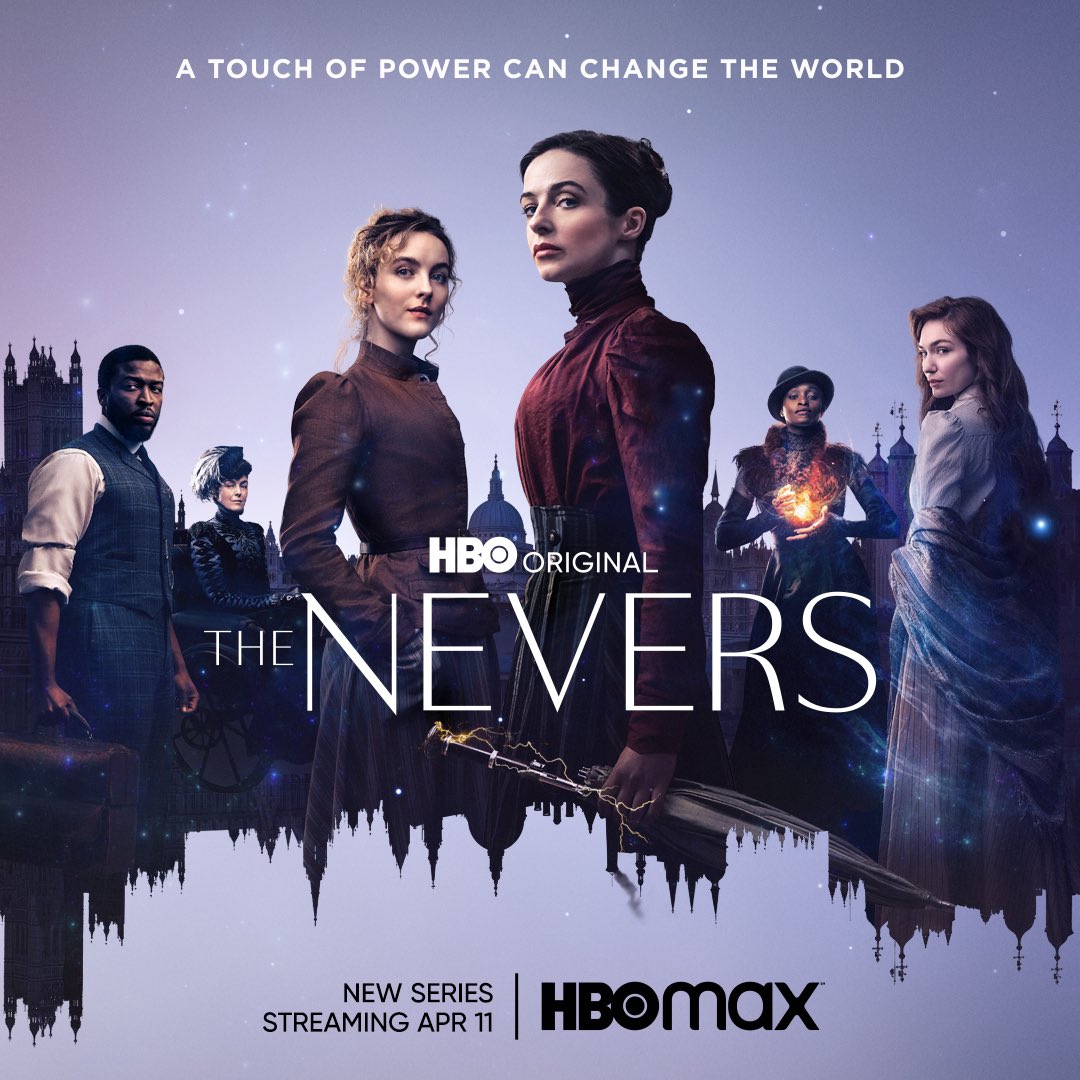 #TheNevers starring <a href="/ETomlinson/">Eleanor Tomlinson</a> is coming to <a href="/hbomax/">HBO Max</a> on 11th April ✨