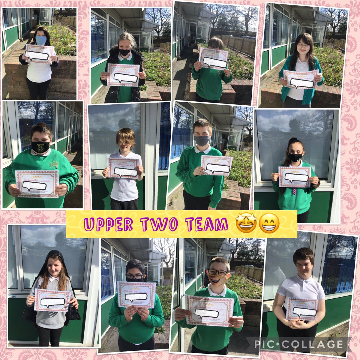 AbbeysU2's tweet image. Thank you to our parents and carers for joining us this afternoon for our #ExpressPhase ..  End of term certificates to celebrate our resilience, enthusiasm and success! Miss Tapp, Jess and Ollie are so proud of you all.. 🤩💫