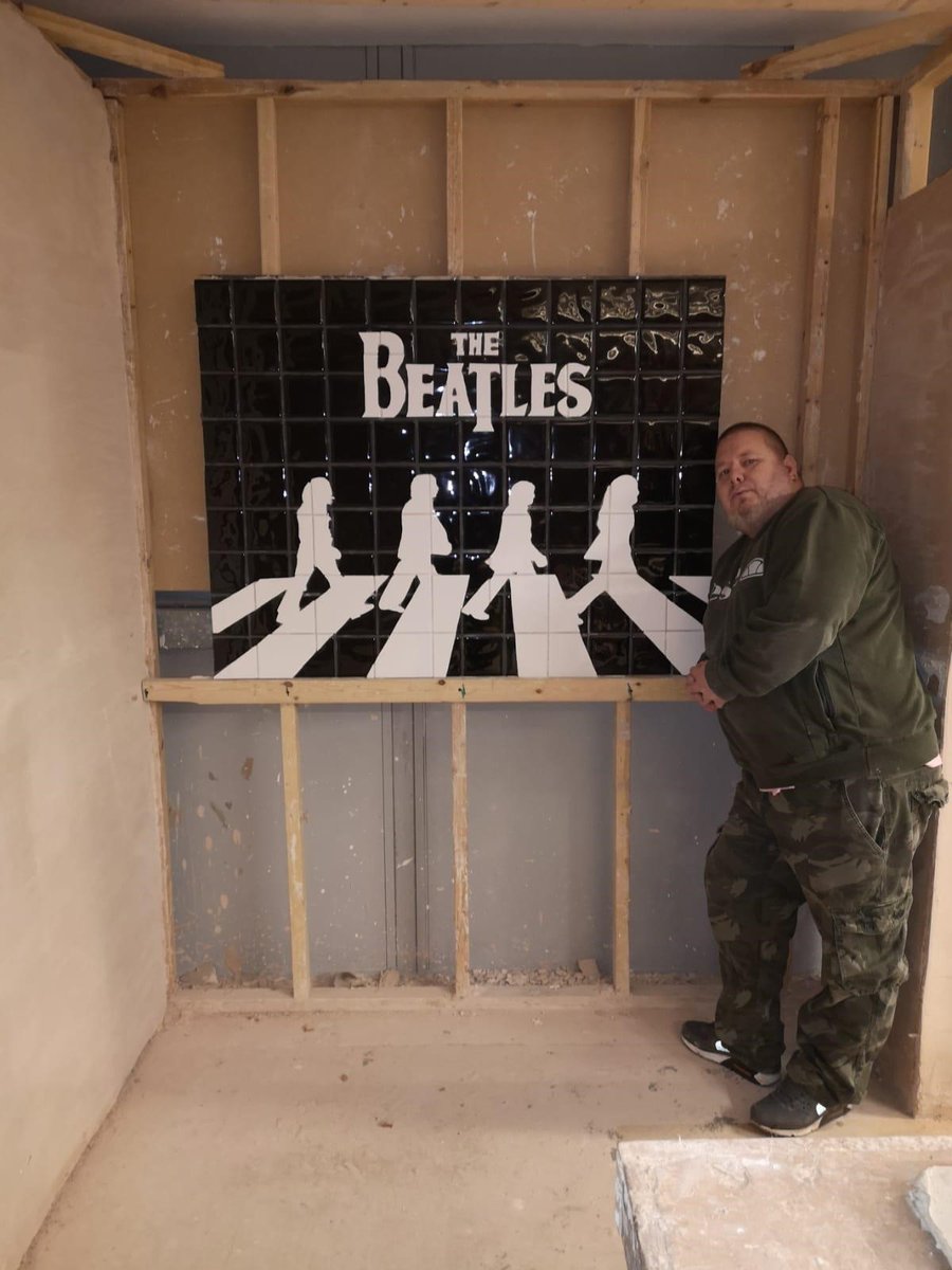 How's about these to brighten up your day, a couple of music-themed displays of tiling by Ade, one of our Level 2 Wall &amp; Floor Tiling Diploma learners. It's great to see learners get creative with their new skills.  For more info please visit our website or call 01283 213427