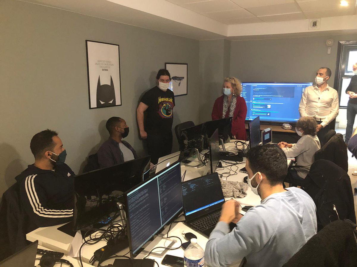 ACORDEBARD's tweet image. 💻 Apprendre le codage informatique permet à de nombreux adultes de retrouver un #emploi : c’est l’objectif des formations Paris Code, que l’on retrouve à l’école La Passerelle de #Paris10. Pour candidater à la 6e édition ⤵️
paris.fr/pages/candidat…
