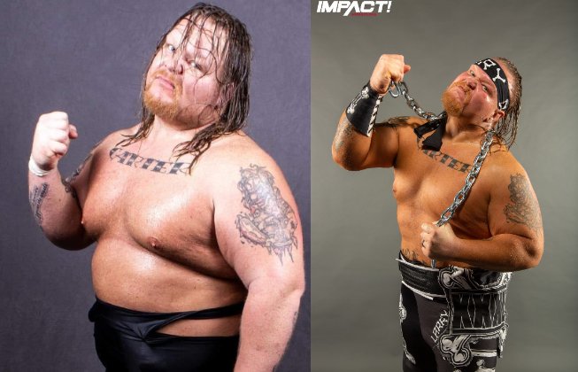 legendoflarryd's tweet photo. Looking back at the last year @IMPACTWRESTLING you have changed my life so im giving you all of mine! @THEACEYROMERO Lets GO!!!!! #IMPACTonAXSTV #life #KyProud #Transformation #Motivated #XXXL #BestHandInTheHouse https://t.co/vLDu2qFhXa