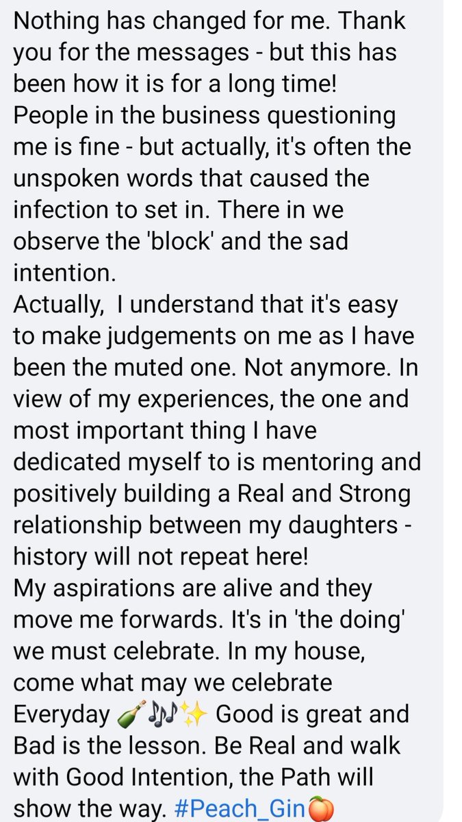 SaffireHaze's tweet photo. #wednesdaythought #removetoxicpeople #family #daughters #loved #Peach_Gin🍑 #ExErancE #Mum @AttacusLuna Moved on.Good Intentions take you where you are meant to go.Don't let anything or anyone stand in the way of that-even blood relations☝Actions, not words. https://t.co/8NmA73bLux
