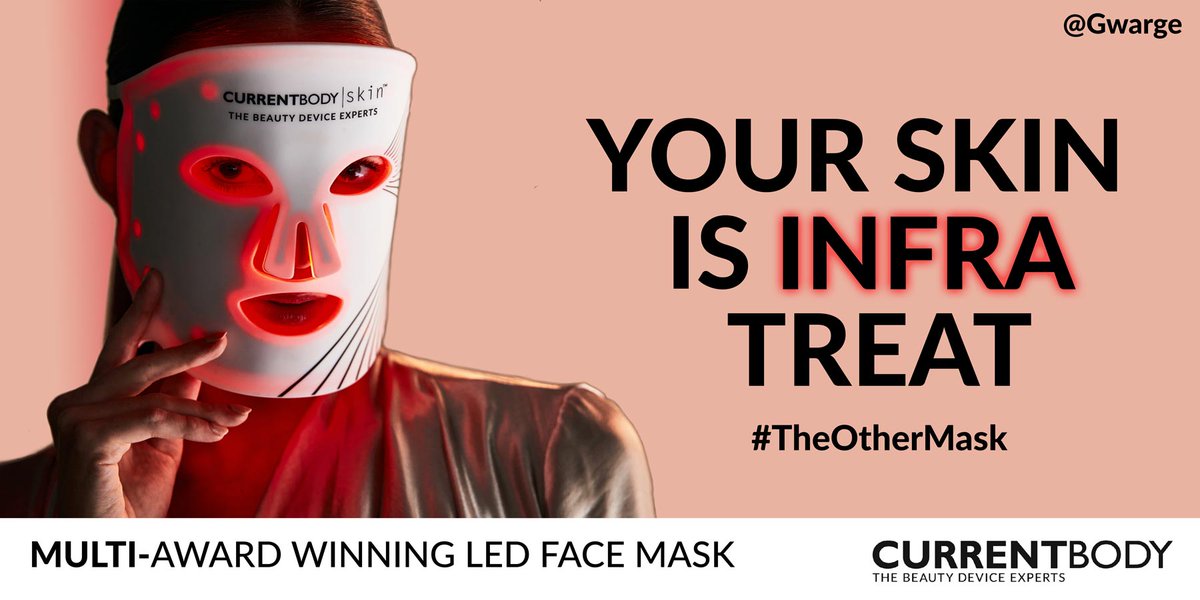 Gwarge's tweet photo. One Minute Brief of the Day:
Create billboard-style posters for @CurrentBody’s #TheOtherMask campaign that celebrates their LED Light Therapy Mask as the go-to beauty product.
@OneMinuteBriefs https://t.co/LhN5ARxy6x