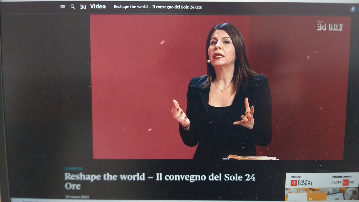 All'evento Reshape the world per il #nuovoSole24ore Neri Marcorè e Geppy Cucciari