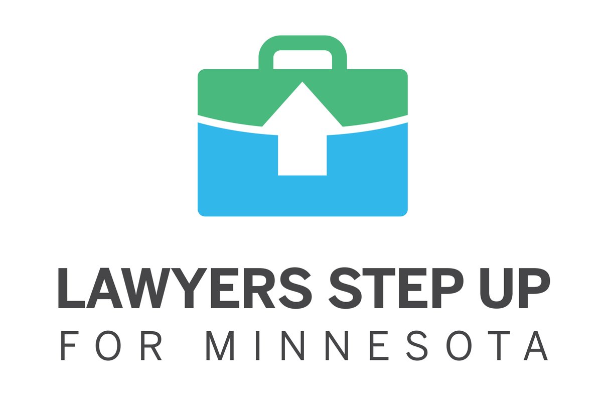 mnbar's tweet photo. The Judicial Branch and the MSBA are pleased to announce the Lawyers Step Up for Minnesota campaign. Step up in this unprecedented time to help fellow Minnesotans with legal issues affecting their basic human needs. Visit https://t.co/25tOxjCvjx https://t.co/yWtVdpwqzm