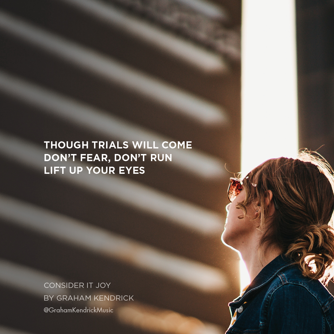 MakeWayMusic's tweet photo. Though trials will come
Don't fear, don't run
Lift up your eyes
From Consider It Joy
Lyric Video on the GrahamKendrickMusic YouTube Channel here:
https://t.co/LrT7XNRDls
#consideritjoy #perseverance #grahamkendrick #onlinechurch #onlineworship #worship #jesus https://t.co/6YfG9aCZcy