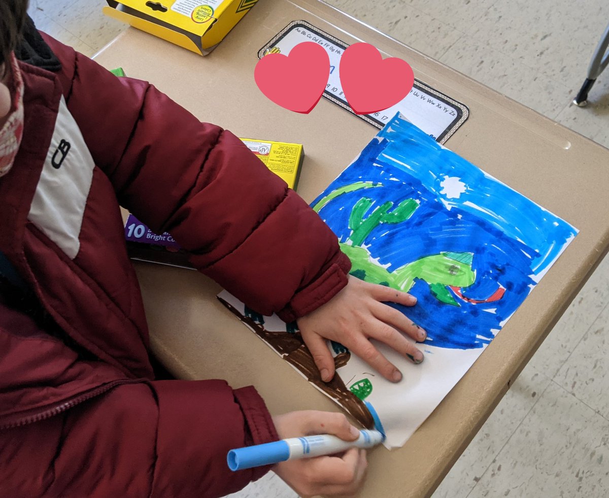 Ms_Tara_Drissel's tweet photo. K - exploring ways to use LINES to create implied textures! @LMTSD_PRES https://t.co/ieNr8rKPwk