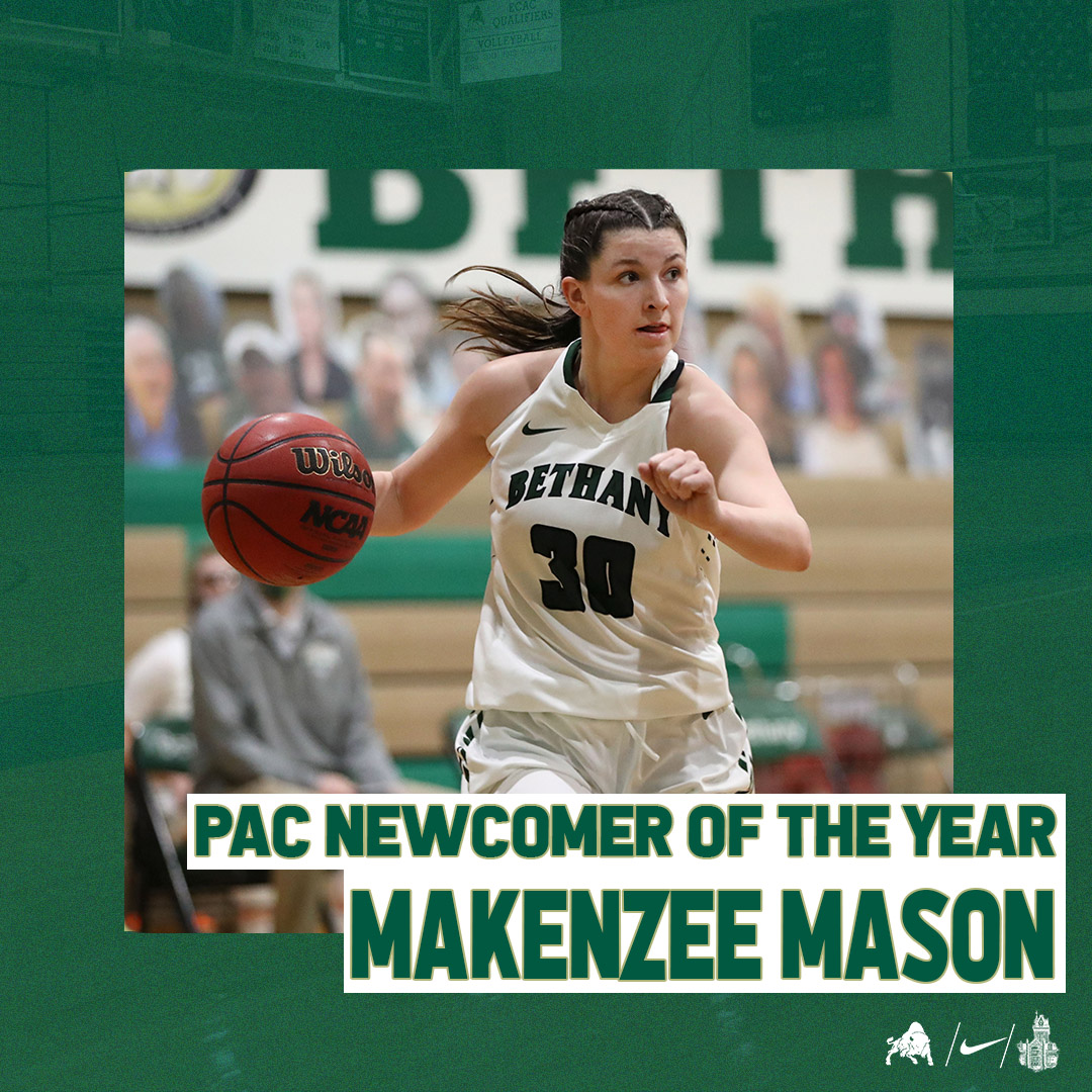BethanyWV_Bison's tweet photo. Congratulations to Makenzee Mason on being named PAC Newcomer of the Year! @BCWBB @KenzeeMason  

https://t.co/Up33usC7BI https://t.co/qc1woi4Utx